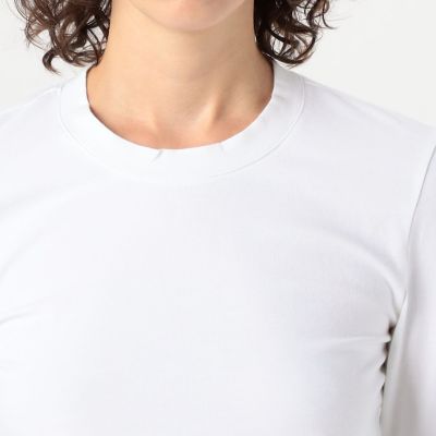コットンポリエステル　クロップドＴシャツ　ＷＭＴＰ３９２５