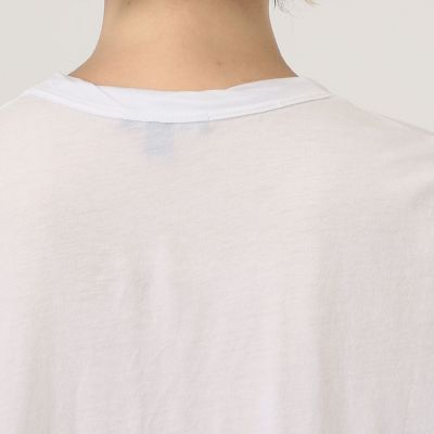 コットンジャージー　クルーネックＴシャツ　ＷＨＧＦ３９２４