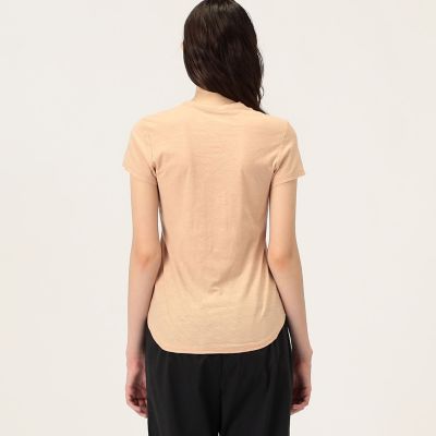 スラブジャージー　クルーネックＴシャツ　ＷＵＡ３０３７