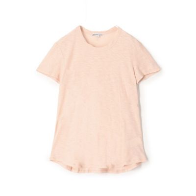 ＜JAMES PERSE (Women/Men)＞スラブジャージー　クルーネックＴシャツ　ＷＵＡ３０３７