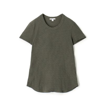 スラブジャージー　クルーネックＴシャツ　ＷＵＡ３０３７