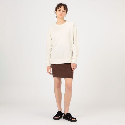 バックパイルスエット ラグランスリーブプルオーバー