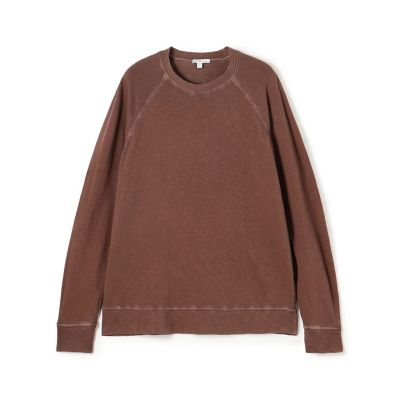 バックパイルスエット ラグランスリーブプルオーバー