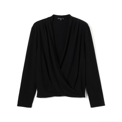 ＜JAMES PERSE (Women/Men)＞メランジジャージードレープフロントトップ　ＷＭＴＰ３８８２