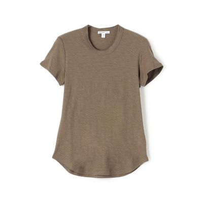 JAMES PERSE (Women/Men)/ジェームスパース スラブジャージー クルーネックTシャツ WUA3037 57カーキ トップス【三越伊勢丹/公式】