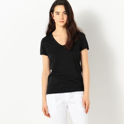 ＜JAMES PERSE (Women/Men)＞リュクスジャージー　スクープネックＴシャツ　ＷＥＬＪ３３３１