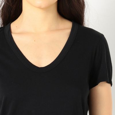 リュクスジャージー　スクープネックＴシャツ　ＷＥＬＪ３３３１