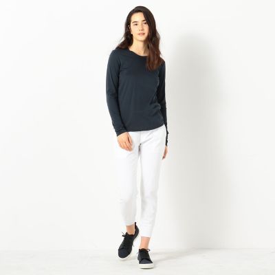 ＜JAMES PERSE (Women/Men)＞リュクスジャージー　クルーネックプルオーバー　ＷＥＬＪ３２９６