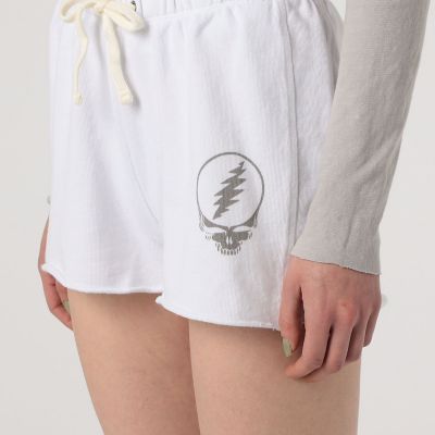 ＧＲＡＴＥＦＵＬ　ＤＥＡＤグラフィックプリント　ドローストリングショーツ　ＷＱＵ４２８８ＢＧＲ