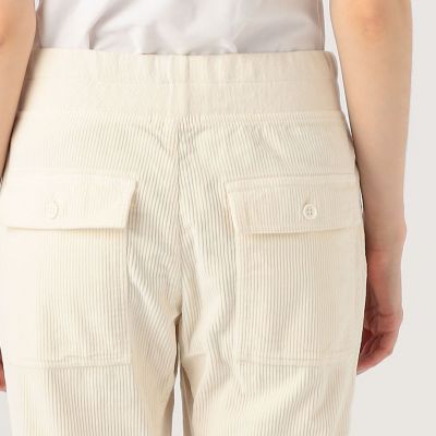 コットンコーデュロイ　裾リブパンツ　ＷＷＷＡ１６７７