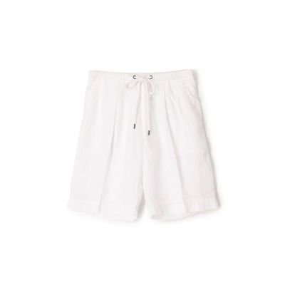 JAMES PERSE (Women/Men)/ジェームスパース ライトウェイトリネン ハーフパンツ WKO4318 11ホワイト ショートパンツ【三越伊勢丹/公式】