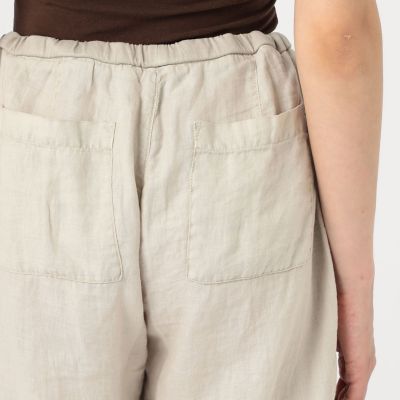 JAMES PERSE　リネン　ショートパンツ ウエストゴム JAMES PERSE リネン ショートパンツ | NET-A-PORTER