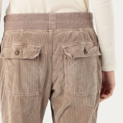 コットンコーデュロイ　裾リブパンツ　ＷＵＳＣ１６７７