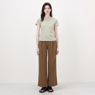 ソフトマットプリーツパンツ WLVW1114 | JAMES PERSE (Women