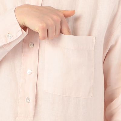 新品未使用！JAMES PERSEジェームスパースシャツリネンワンピース JAMES PERSE リネン シャツ ワンピース ジェームスパース