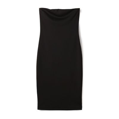 ＜JAMES PERSE (Women/Men)＞ストレッチナイロン　ベアトップワンピース　ＷＮＤＫ６７９０
