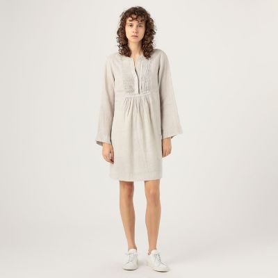 JAMES PERSE Vネックワンピース Split V Neck Jersey Shift Dress - Black Cherry | James Perse