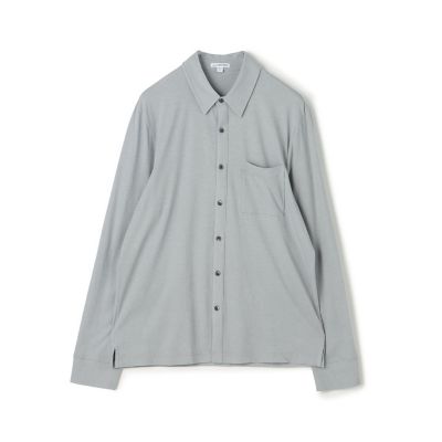 JAMES PERSE (Women/Men)/ジェームスパース コットンジャージー ロングスリーブシャツ MCFJ3442 61ライトブルー トップス【三越伊勢丹/公式】