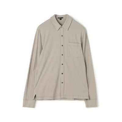 ＜JAMES PERSE (Women/Men)＞コットンジャージー　ロングスリーブシャツ　ＭＣＦＪ３４４２