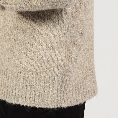 コットンウールブレンド　ハーフジッププルオーバー　ＭＣＡＷ３７２２