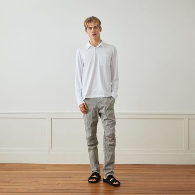 JAMES PERSE ロングスリーブポロシャツ JAMES PERSE｜ジェームスパースのポロシャツ通販 - ZOZOTOWN