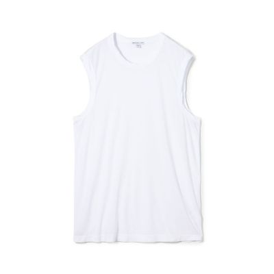 JAMES PERSE (Women/Men)/ジェームスパース コットンジャージー タンクトップ MKJ3632 11ホワイト トップス【三越伊勢丹/公式】