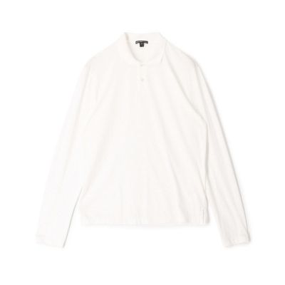 JAMES PERSE (Women/Men)/ジェームスパース ラックスロータス ロングスリーブポロシャツ MELJ3347 11ホワイト トップス【三越伊勢丹/公式】