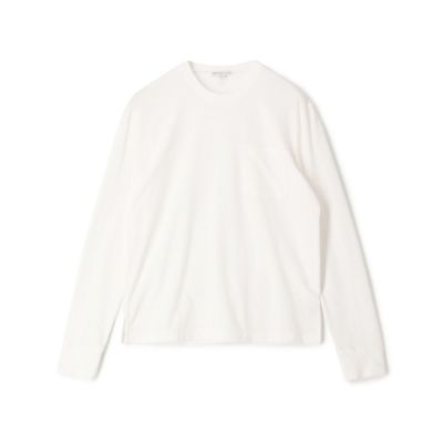 ＜JAMES PERSE (Women/Men)＞フレンチテリー　ポケット付きロングスリーブＴシャツ　ＭＬＷＦ３６３６