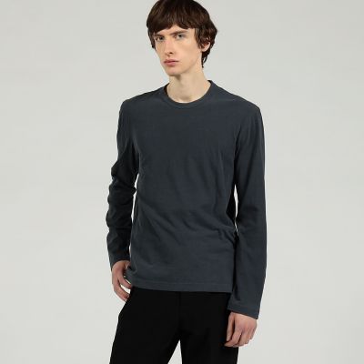 「JAMES PERSE」ストレッチスーピマコットンジャージー コットンジャージー ロングスリーブシャツ MCFJ3442