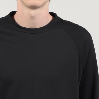 コットンスエット ラグランスリーブプルオーバー