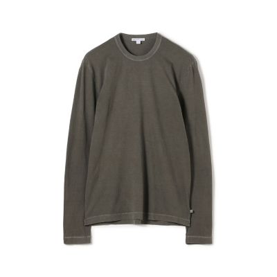 ＜JAMES PERSE (Women/Men)＞コットンジャージ　ロングスリーブＴシャツ　ＭＬＪ３３５１