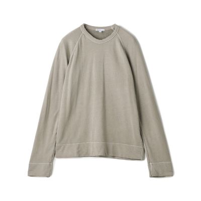 ＜JAMES PERSE (Women/Men)＞バックパイルスエット　ラグランスリーブプルオーバー　ＭＸＡ３２７８