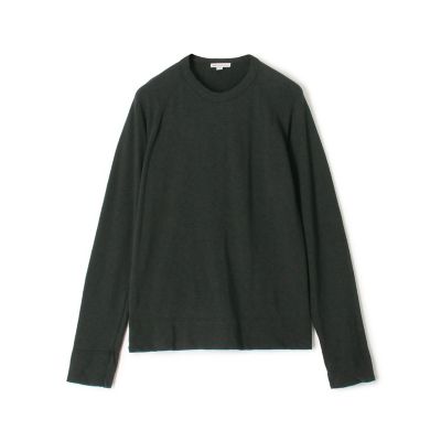 JAMES PERSE (Women/Men)/ジェームスパース ヴィンテージフレンチテリースウェット ロングスリーブカットソー MXA3278 57ダークグリーン トップス【三越伊勢丹/公式】