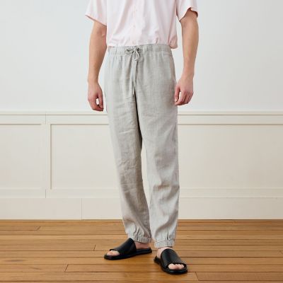 ストレッチリネン ジョガーパンツ MLIM1437 | JAMES PERSE
