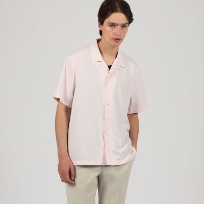 ポリエステル オープンカラーシャツ MLMP3696 | JAMES PERSE