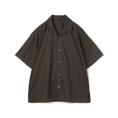 JAMES PERSE (Women/Men)/ジェームスパース ストレッチポプリン　オープカラーシャツ　ＭＣＯＥ３７９０