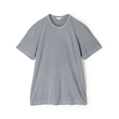 ジェームスパース 丸襟 Tシャツ JAMES PERSE｜ジェームスパースのTシャツ/カットソー（ブルー