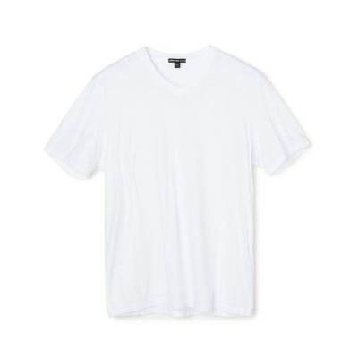 リュクス ジャージーVネックTシャツ MELJ3248 | JAMES