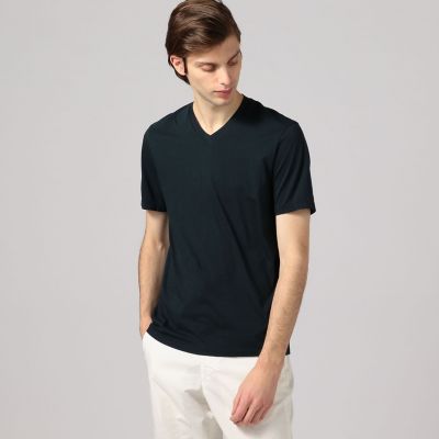 リュクス　ジャージーＶネックＴシャツ　ＭＥＬＪ３２４８