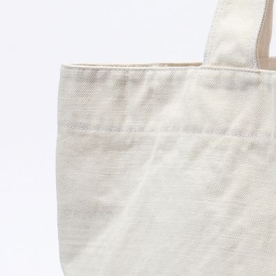 コットンリネンキャンバストートバッグ小 AMF0382