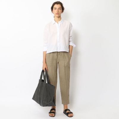 コットンリネンキャンバストートバッグ MEDIUM AMF0014