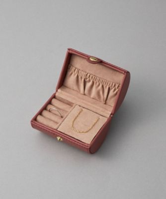 ete リボン ブレスレット プラチナム ラウンドジュエリーポーチ