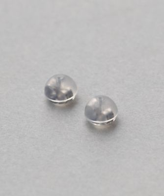 ＜三越伊勢丹/公式＞ ete bijoux (Women)/エテ ビジュー K18WG シリコンキャッチ ホワイトゴールド ピアス・イヤリング【三越伊勢丹/公式】