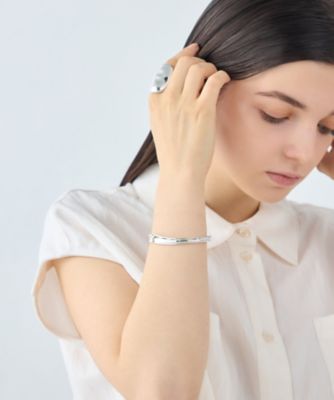 ウィーヴ］ ウェーブ バングル | ete bijoux (Women)/エテ ビジュー