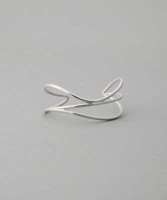 ＜ete bijoux (Women)＞［ウィーヴ］　レイヤード　バングル