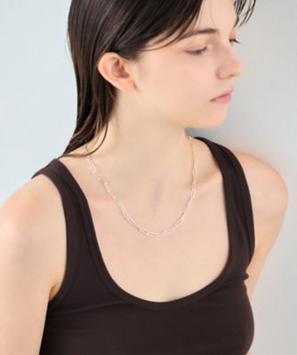 シェア］ チェーン セミロングネックレス | ete bijoux (Women)/エテ