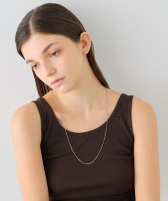 2連チェーンロングネックレス ete キヘイチェーン ロング ネックレス | ete bijoux (Women)/エテ