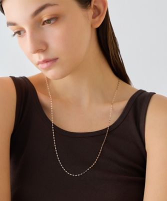 ペタルチェーン ロング ネックレス | ete bijoux (Women)/エテ