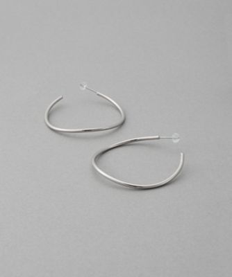 シグナルフープ］ ピアス M | ete bijoux (Women)/エテ ビジュー