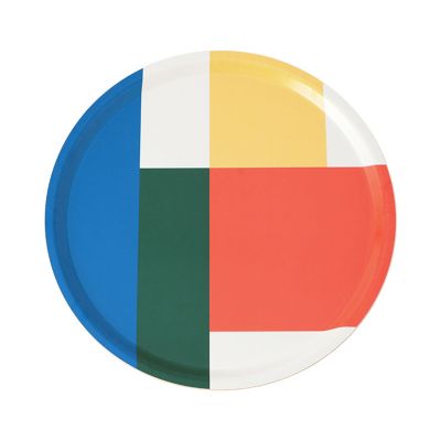 ブロック デザイン スモール ラウンド トレイ ３８ｃｍ ００２６６５８１ 三越伊勢丹オンラインストア 公式